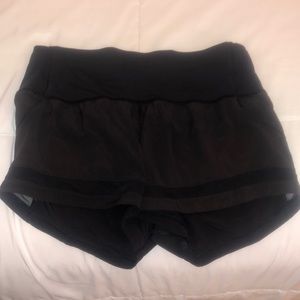 Lululemon high waisted shorts